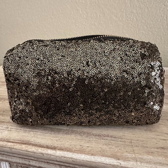 DEUX LUX SEQUIN COSMETIC BAG/CLUTCH - Picture 1 of 9